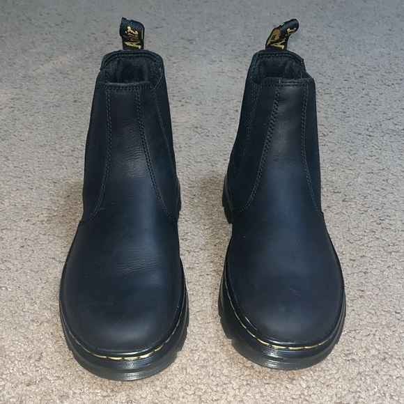 Dr. Marten’s Embury Leather Casual Chelsea Boot Wyoming Black 6 - Picture 4 of 11